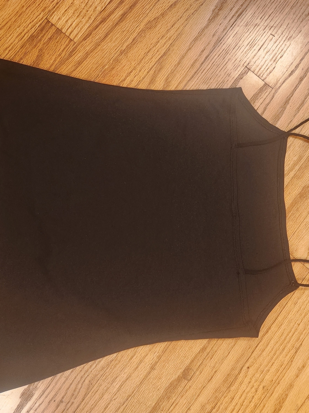 Only Hearts Black Slim Square-Neck Camisole